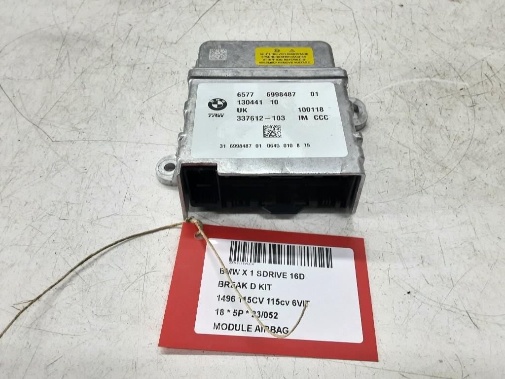 BOITIER AIRBAG BMW X1 (F48) (01-2014/06-2022) (65776998487), Mevr. I. Hauben, Utilisé, BMW, Rue de l'Espoir 34 34
4030  GRIVEGNÉE, BE