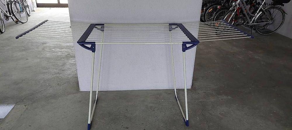 droogrek-wasrek H90 B67 L100cm of 190cm, Leifheit, 18m-20m?, Ophalen, Gebruikt, Wasrek
