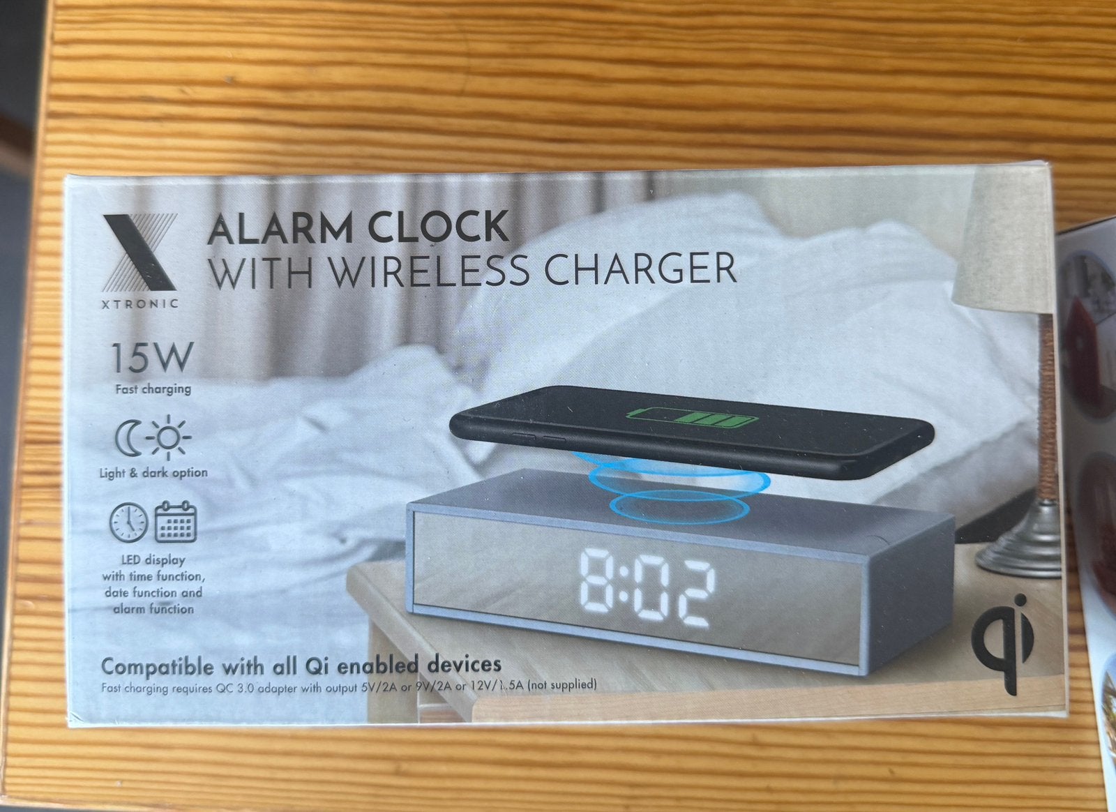 Alarm klok met oplader gsm, Ophalen, Nieuw, Digitaal