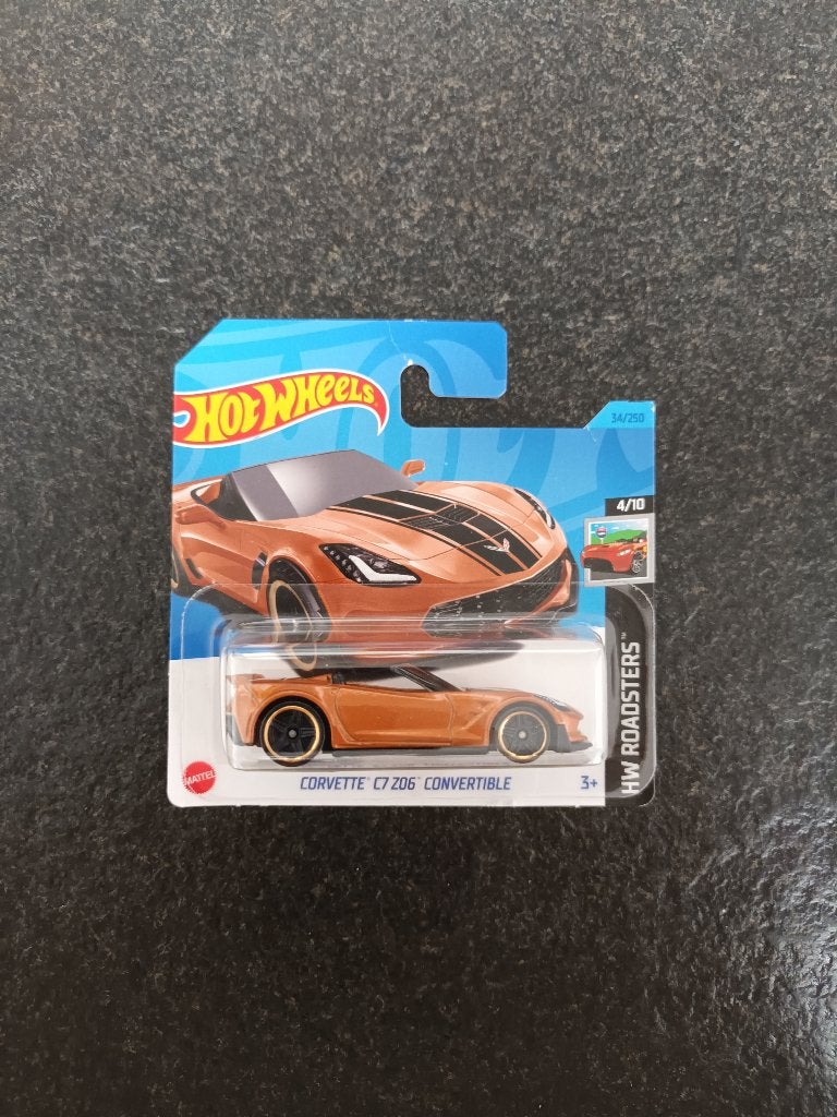 Hot Wheels - Corvette C7 Z06 Convertible, Ophalen of Verzenden, Nieuw, Auto