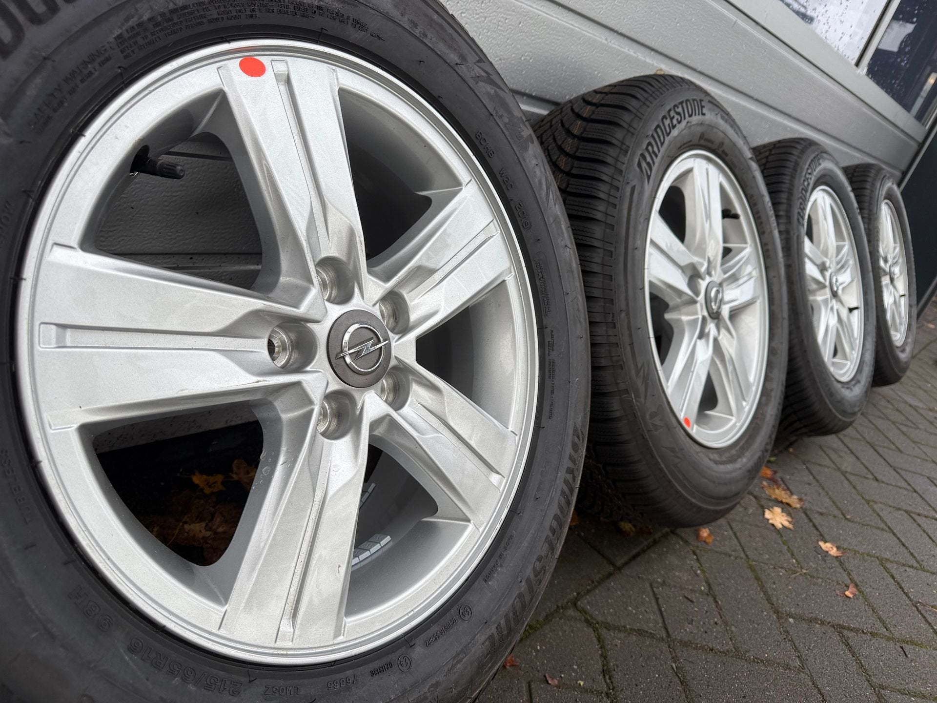 16 inch Opel Astra J Astra K Mokka 5x105 velgen winterbanden, 215 mm, -, Banden en Velgen, Nieuw