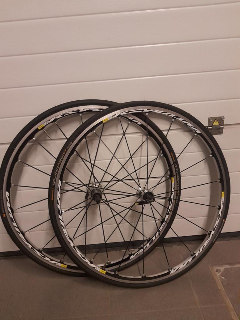 Mavic ksyrium elite s, Enlèvement