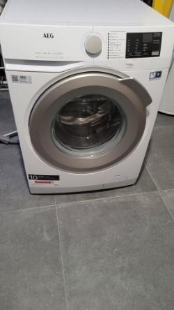 wasmachine te koop AEG, Elektronische apparatuur, Wasmachines, Ophalen, 1200 tot 1600 toeren, Zo goed als nieuw, 85 tot 90 cm
