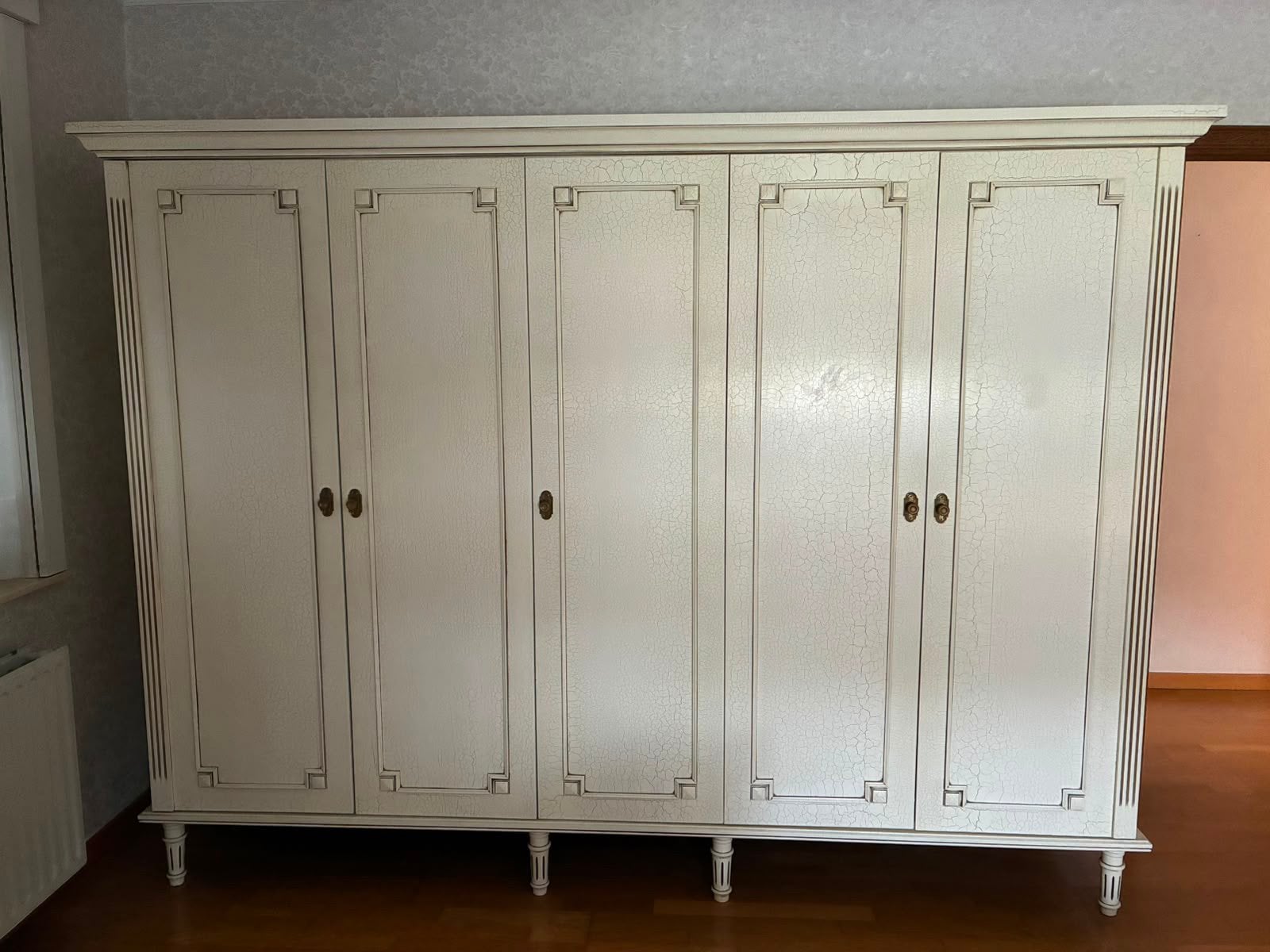Slaapkamer in craquelé, Ophalen, Gebruikt, Twijfelaar