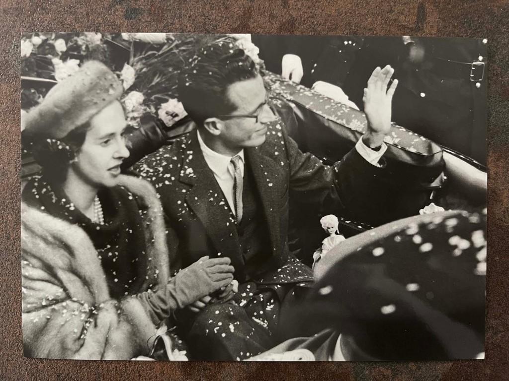 Zeldzame Vintage Postkaart - Koning Boudewijn & Fabiola, Ophalen of Verzenden, Ongelopen