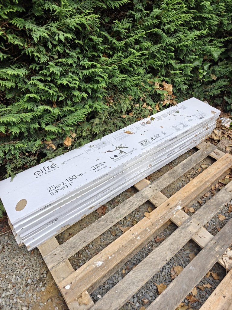 Keramische tegels, Ophalen, Steen of Klei, 50 tot 150 cm, Overige typen