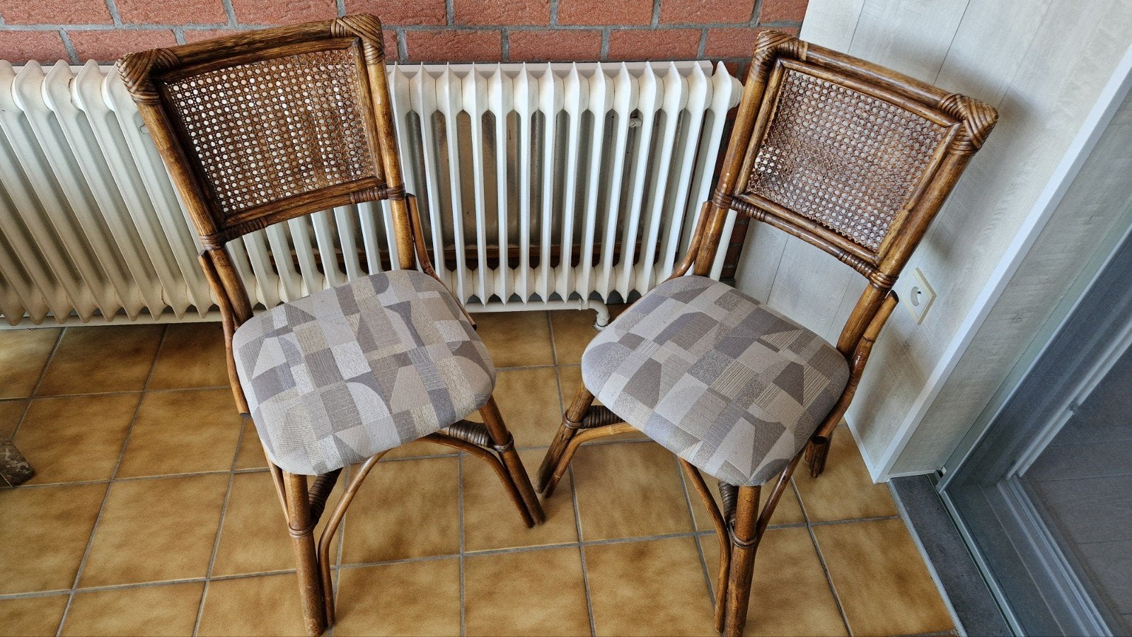 4 Rotan stoelen, Huis en Inrichting, Ophalen