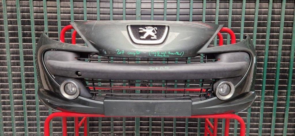 Pare choc avant PEUGEOT 207 COMPLET parechoc parchoc, Enlèvement, Avant, Peugeot