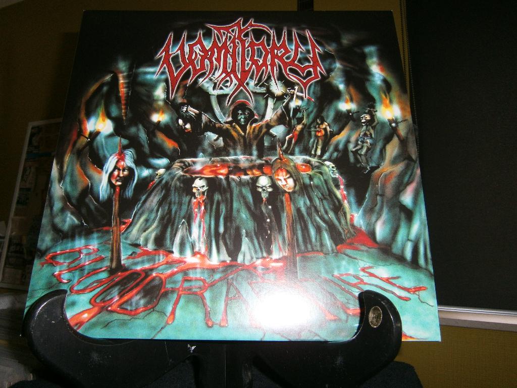 Vomitory – Blood Rapture LP Death Metal limited edition, Cd's en Dvd's, Vinyl | Hardrock en Metal, Inclusief poster, Zo goed als nieuw