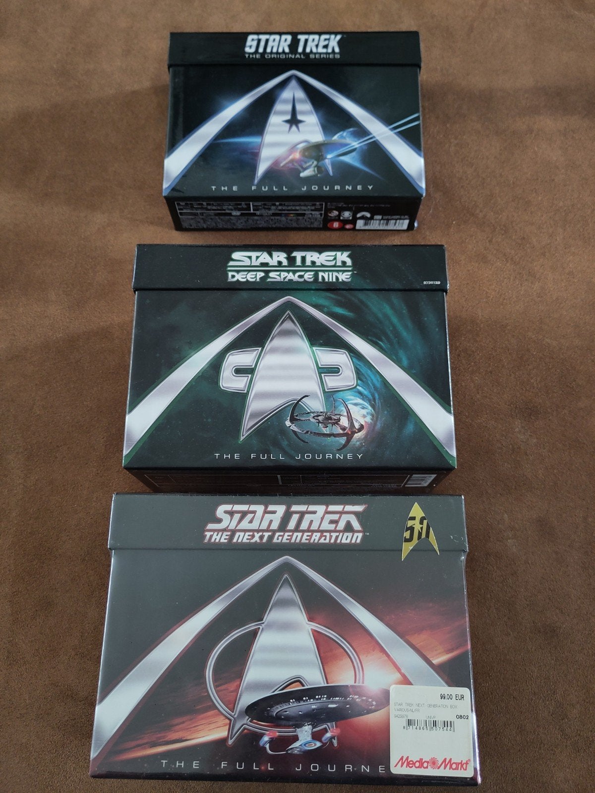 Star Trek DVD boxen, Ophalen, Zo goed als nieuw, Science Fiction