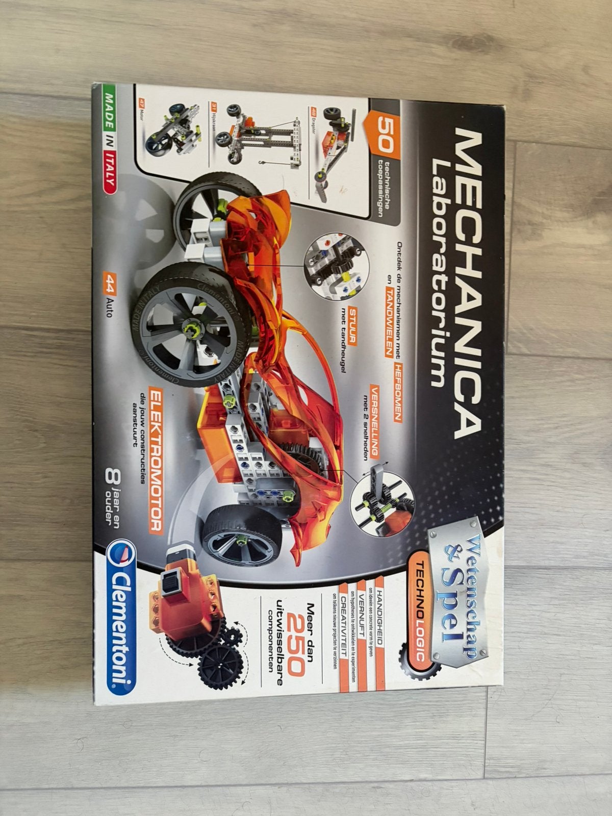 Clementoni Laboratorio di Meccanica – (Wetenschap & Spel), Ophalen of Verzenden, Zo goed als nieuw