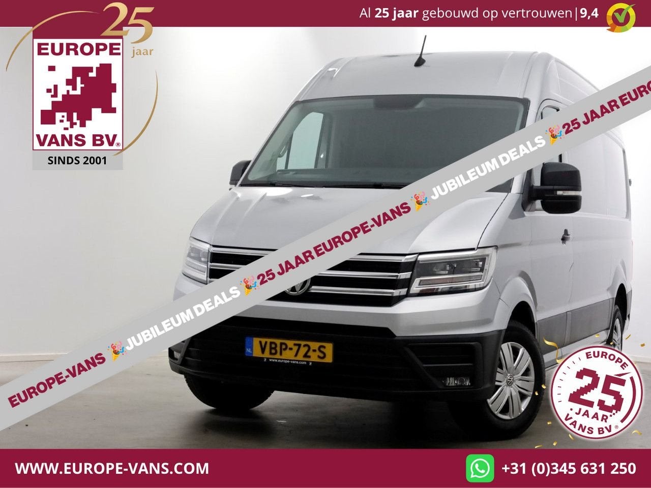 Volkswagen Crafter 35 2.0 TDI 177pk L3H3 (L2H2) DSG-Automaat, Auto's, Bestelwagens en Lichte vracht, Automaat, 199 g/km, Bedrijf