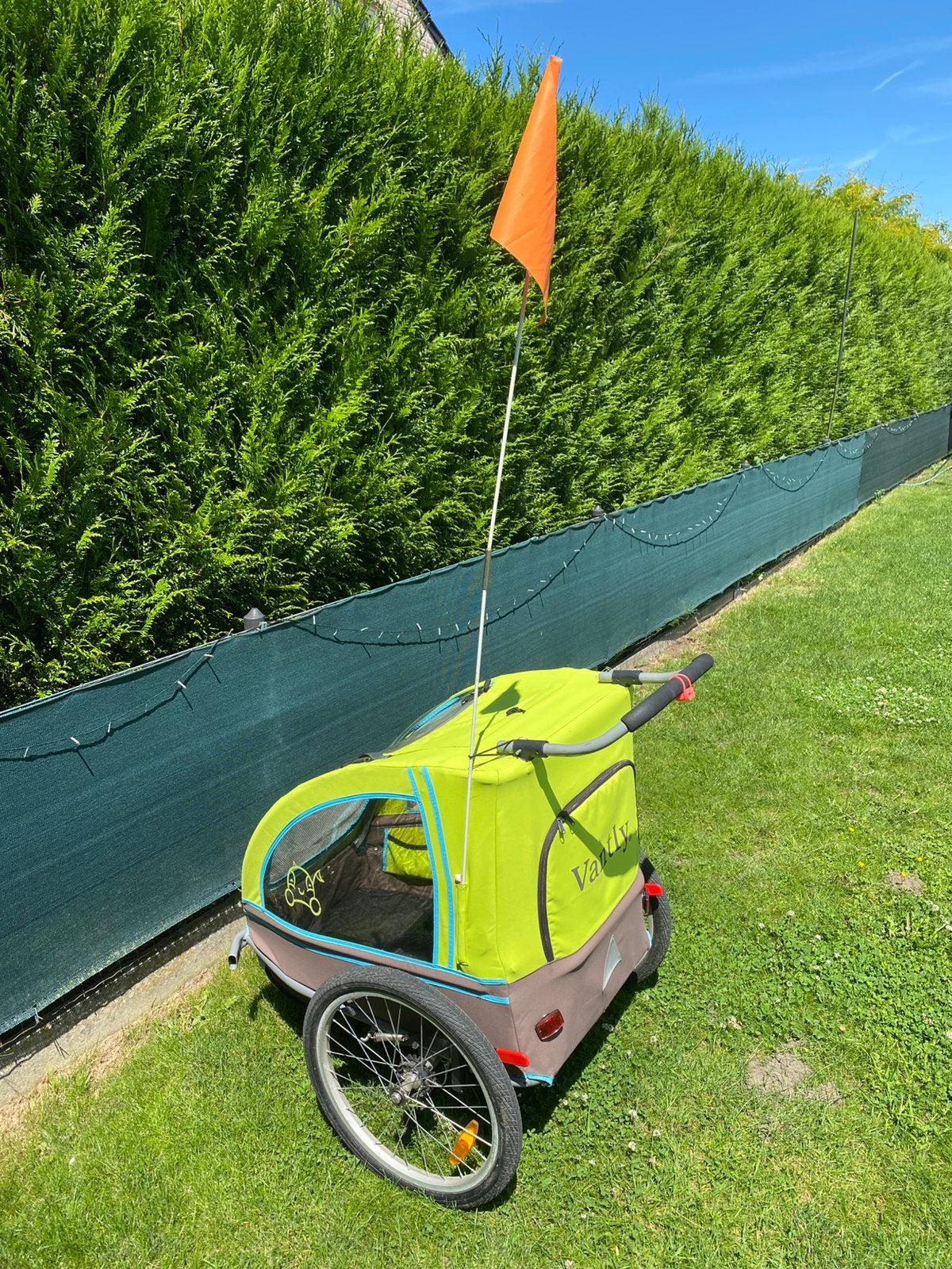 Vantly Kinderkar/Fietskar - Zo goed als nieuw, Fietsen en Brommers, Ophalen, Zo goed als nieuw, Kinderkar