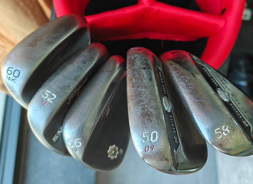 Set wedges Vokey + TaylorMade, Sport en Fitness, Golf, Ophalen, Gebruikt, Club, Overige merken