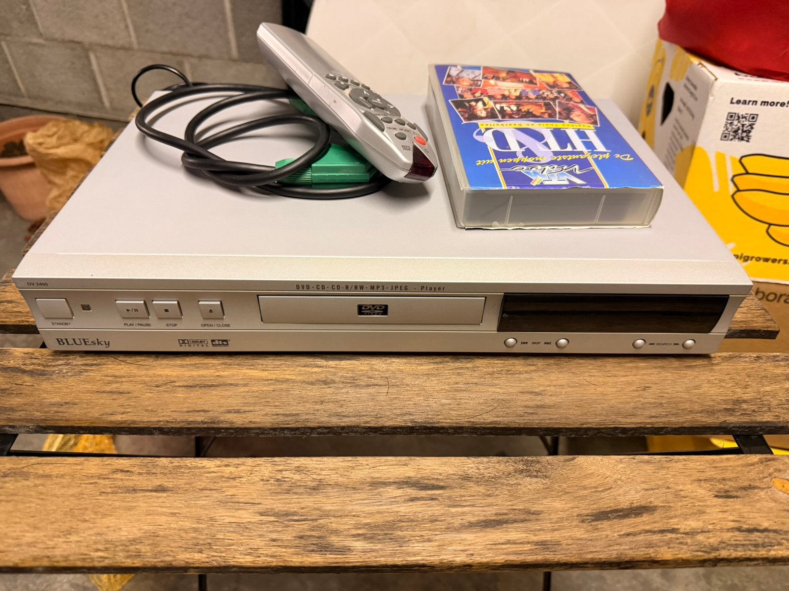 DVD speler met DVI-D aansluiting, Audio, Tv en Foto, DVD spelers, Gebruikt, Met harddisk, Ophalen, Overige merken