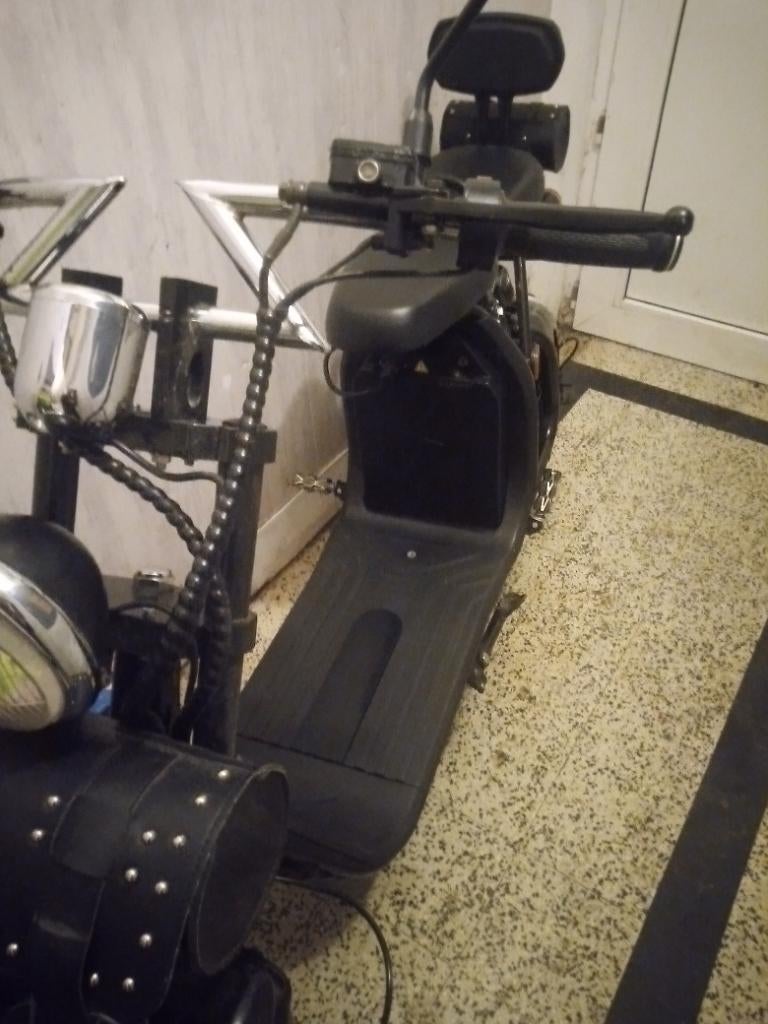 zeer  mooie electrice chopper te koop of te ruil kl b, Fietsen en Brommers, Brommers | Overige merken, Ophalen, Zo goed als nieuw