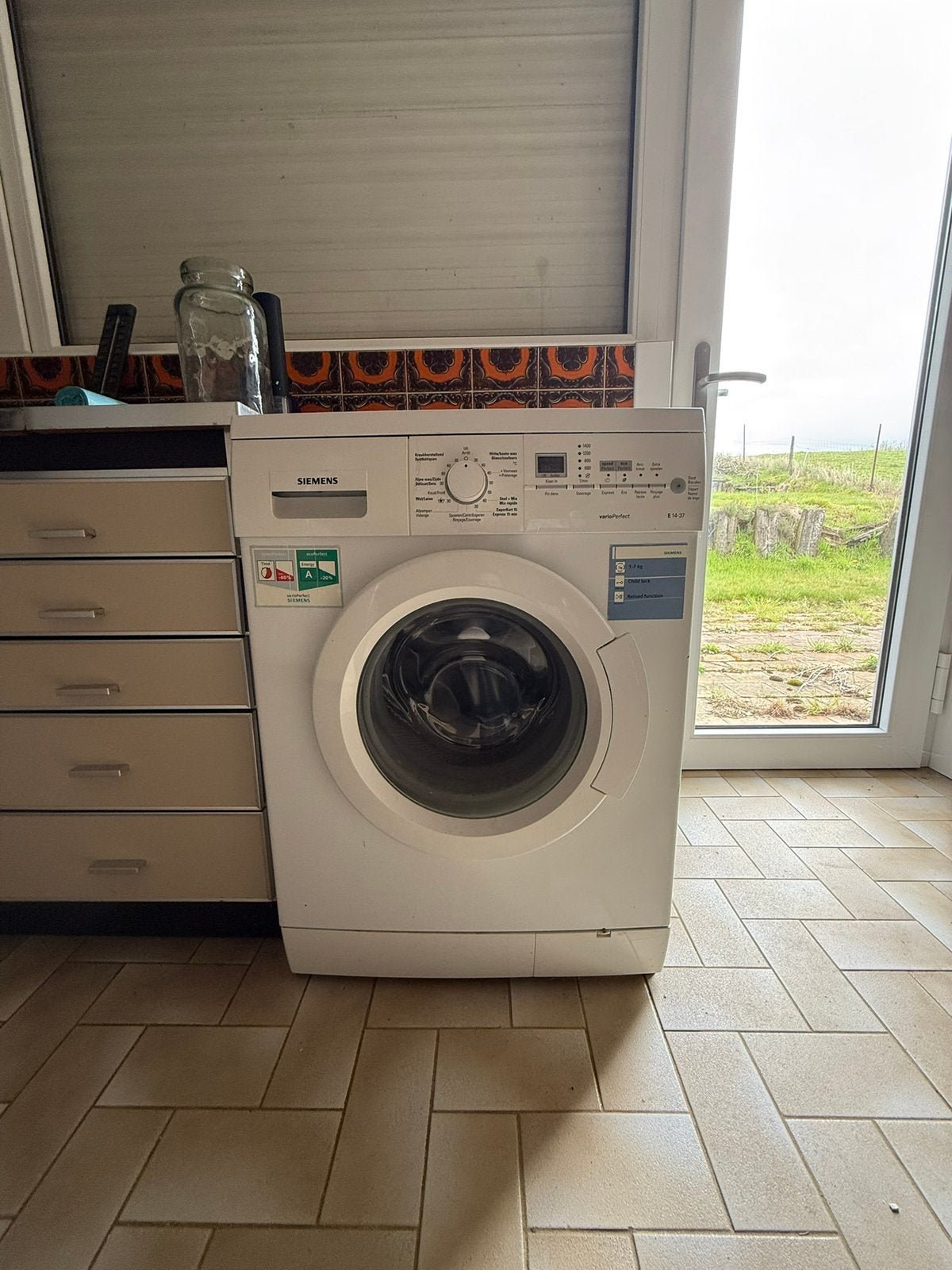 Wasmachine Siemens, Elektronische apparatuur, Ophalen, Zo goed als nieuw