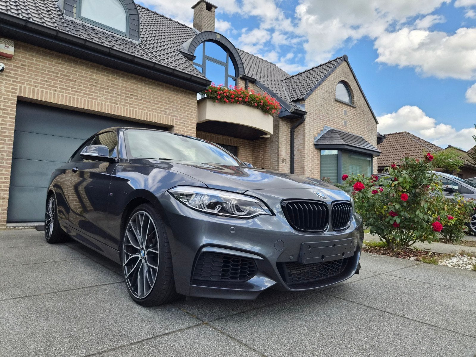 BMW 218 COUPE / M PACK / CAMERA / XENON / SHADOW LINE, Cuir, Argent ou Gris, Euro 6, Carnet d'entretien
