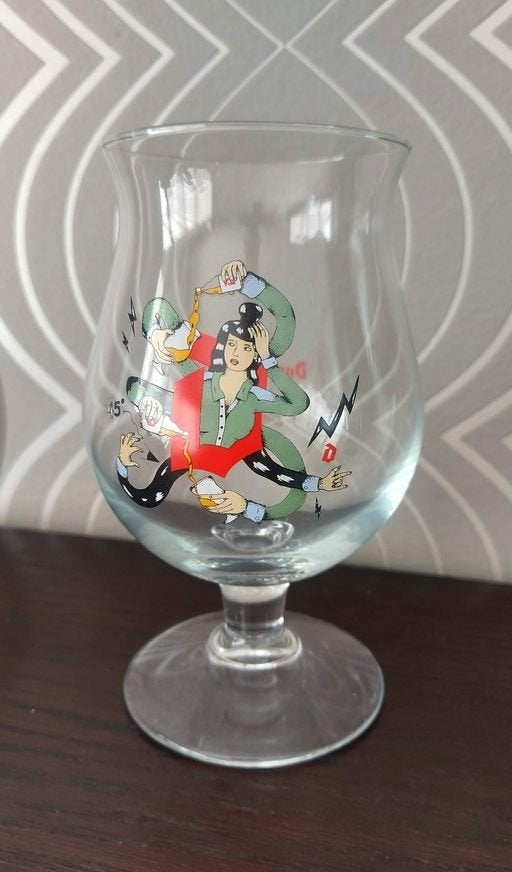 Duvel glas 'Schenkritueel', Ophalen of Verzenden, Bierglas