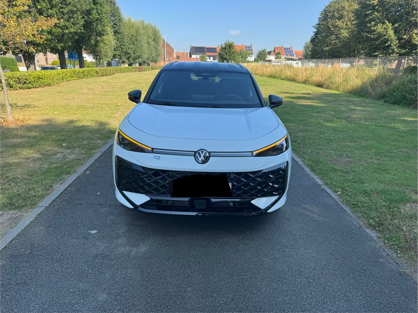 VW T-ROC R-Line, Auto's, Stof, 4 cilinders, Wit, 5 zetels