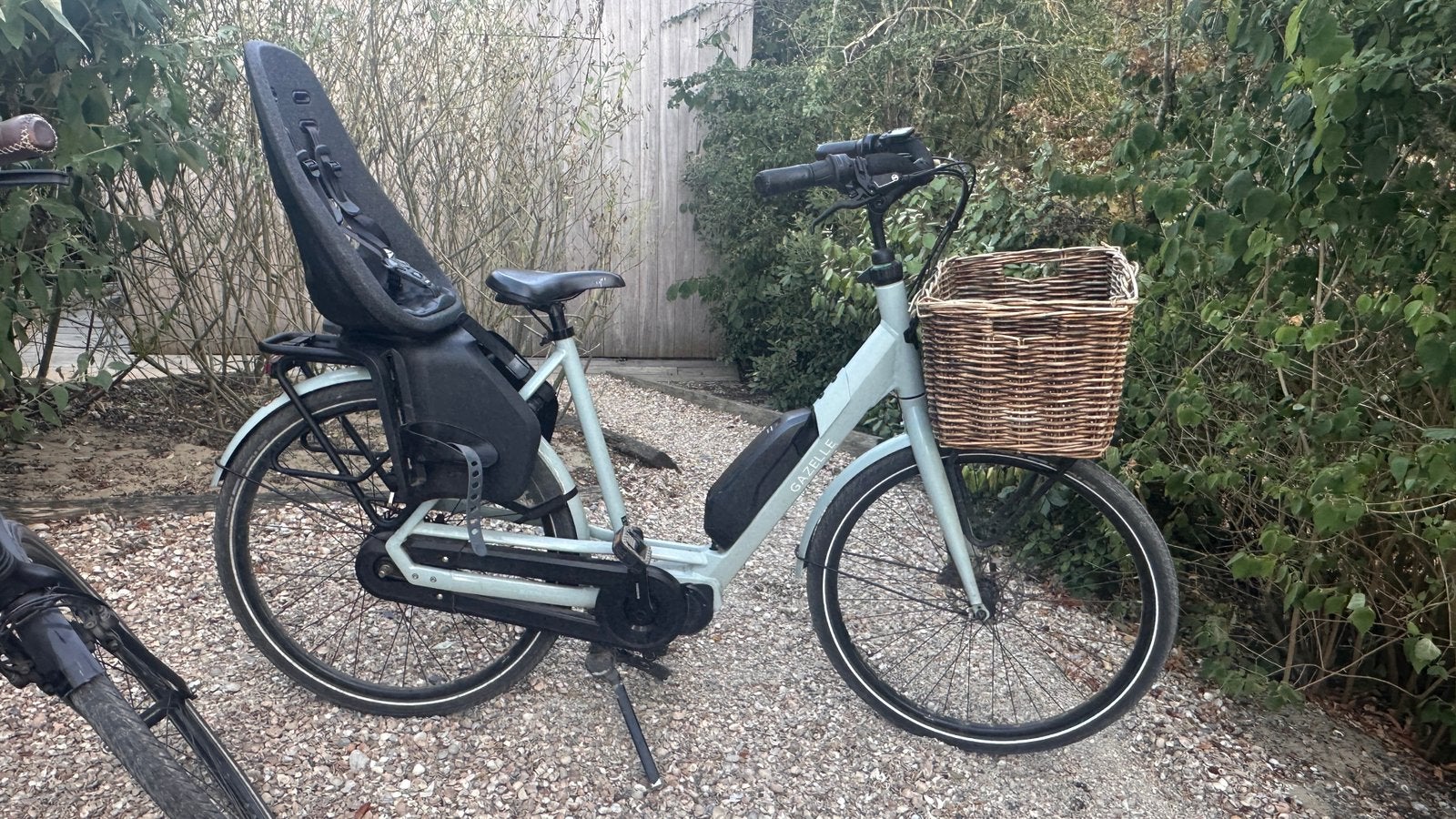 Gazelle Bloom C380 HMS elektrische moederfiets, Fietsen en Brommers, Ophalen, 2 zitjes, Gebruikt, Schijfrem