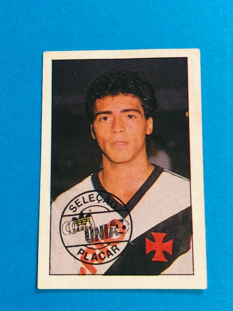 Panini rookie 1987 Romario #115 Copa União Vasco de Gama, Collections, Autocollants, Comme neuf, Sport, Envoi