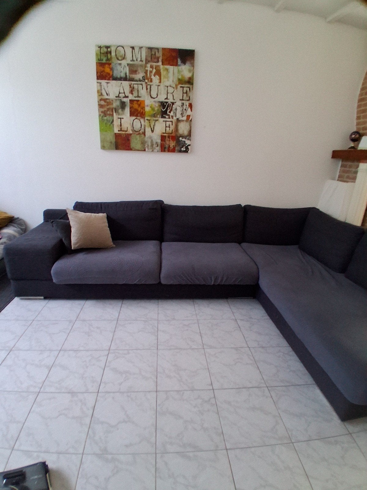 Zetel 3.20/2.20 forme L, Enlèvement, Utilisé, Tissus, Forme L