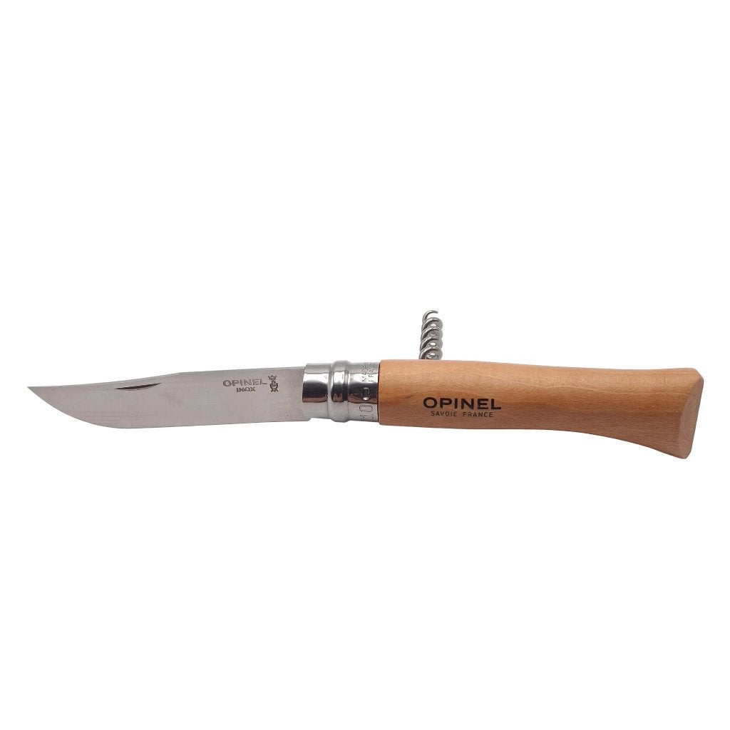 Tire-bouchon Opinel No 10 en acier inoxydable — Classe B, Enlèvement ou Envoi, Comme neuf