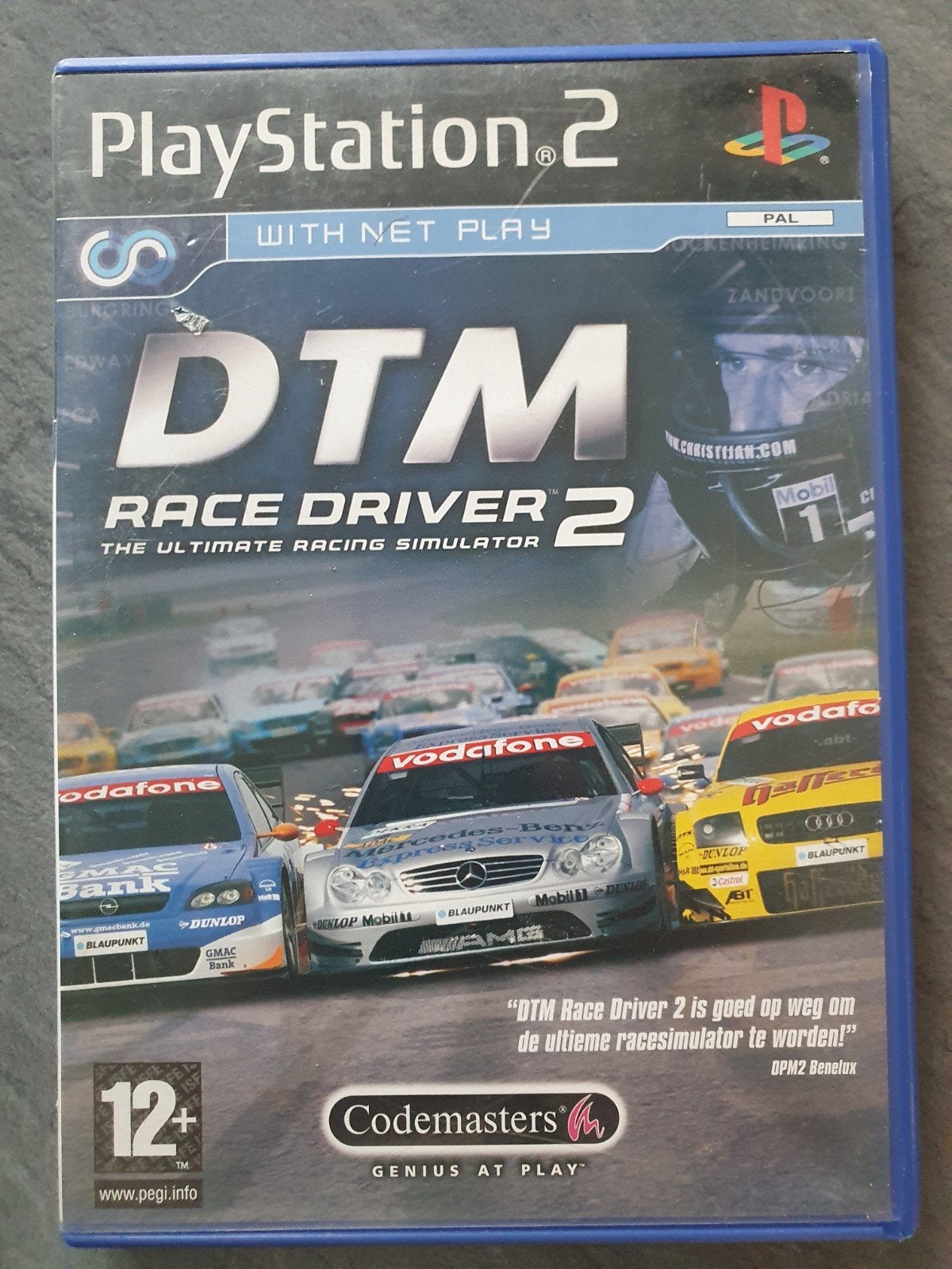 DTM Race Driver 2 PS2, 1 joueur, À partir de 12 ans, Un ordinateur, Course et Pilotage