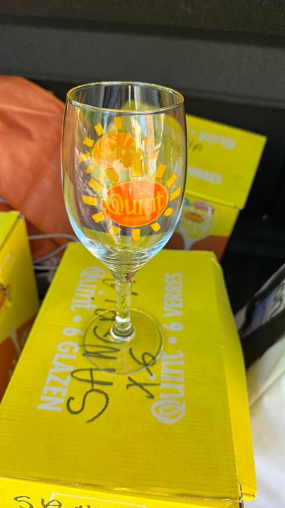 Quint sangria glazen, Ophalen, Zo goed als nieuw