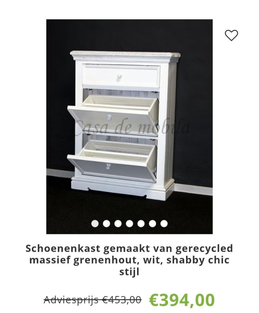Hal meubels, Ophalen