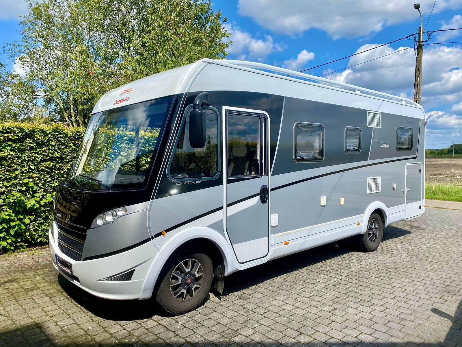 Mobilhome Dethleffs integraal, Integraal, Fiat, Douche, Particulier