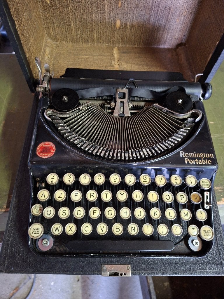 Schrijfmachine Remington 1930s, Ophalen of Verzenden, Gebruikt