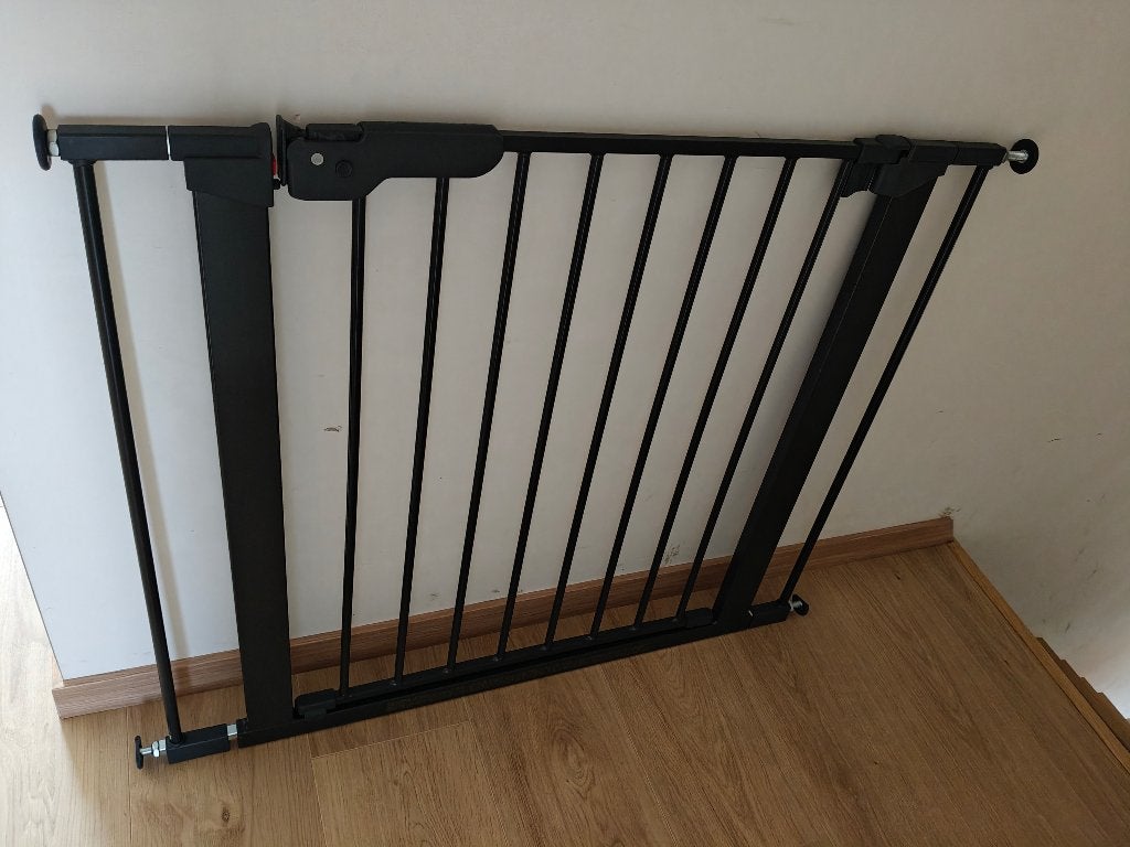 Traphekje - zonder boren - 86-93.3cm - zwart, Ophalen, Zo goed als nieuw
