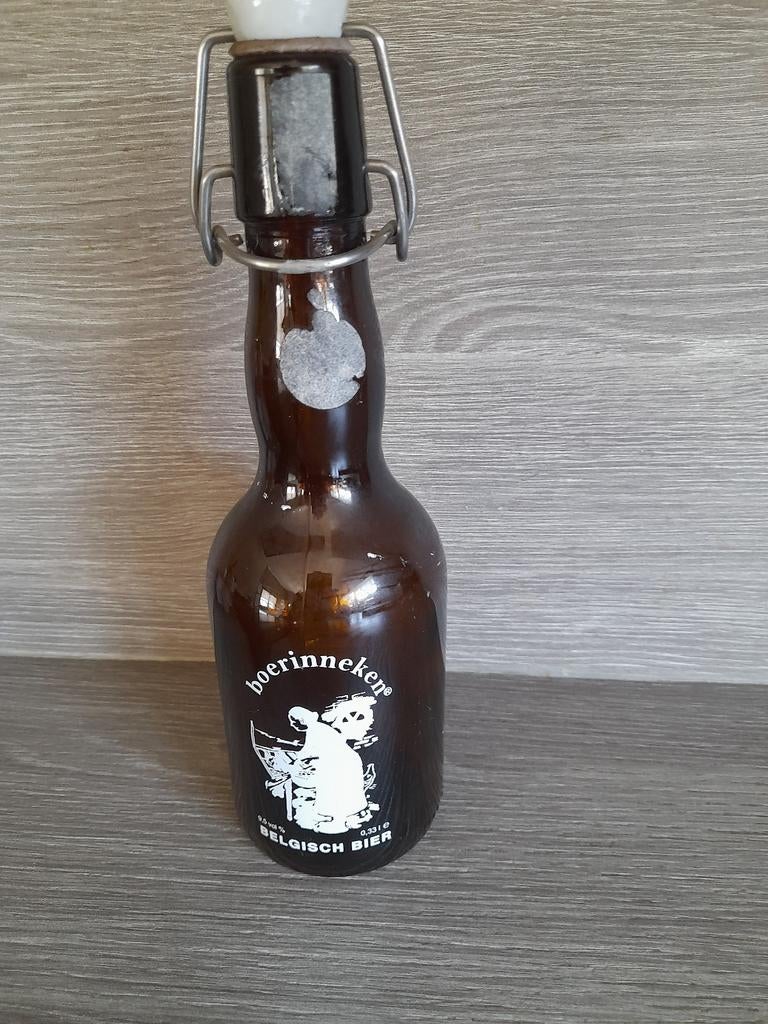 Bouteille de bière 0,33 l de bière belge fermière, Enlèvement ou Envoi