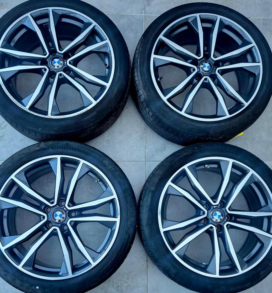 ORIGINEEL BMW 19 INCH M VELGEN MET GOEIE BANDEN, Auto-onderdelen, Banden en Velgen, Banden en Velgen, Ophalen, 19 inch, Zomerbanden