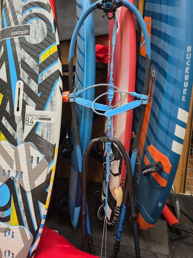 Unifiber Carbon HD giek Boom 190-240 + eindstuk 220-270, Watersport en Boten, Giek, -, Met trapeze, Ophalen of Verzenden