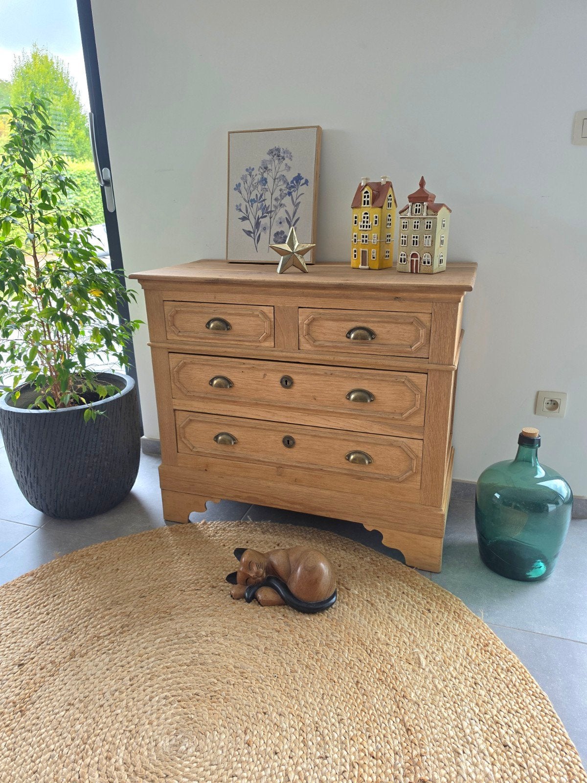 Commode Vintage, Maison & Meubles, Armoires | Commodes, Enlèvement, Chêne