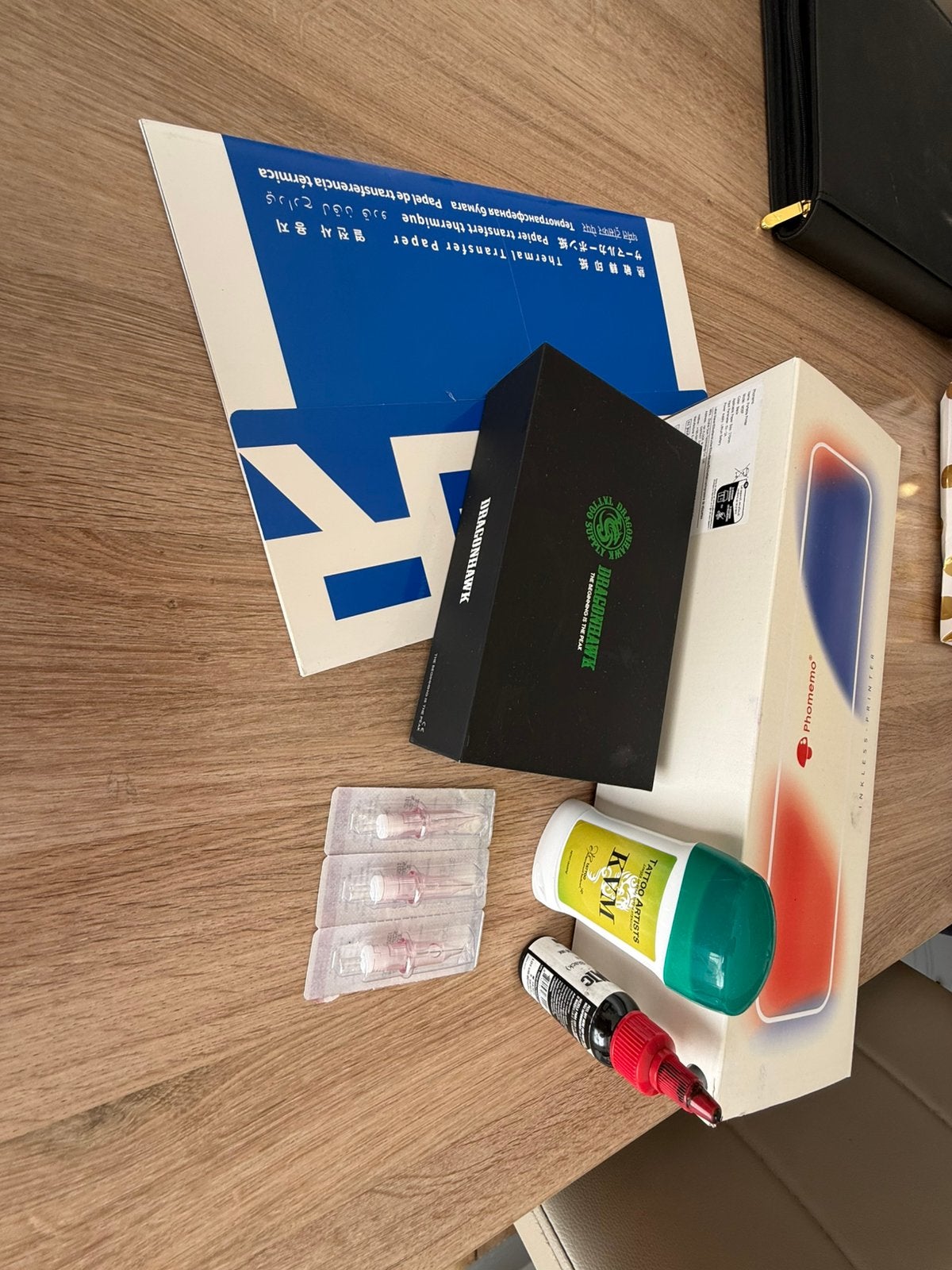 Tattoo machine + toebehoren, Ophalen of Verzenden, Zo goed als nieuw