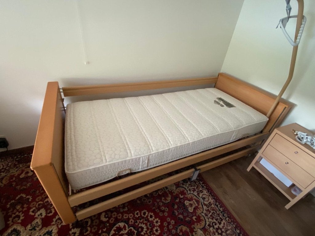 Hoog-laag bed met matras, Ophalen, Gebruikt