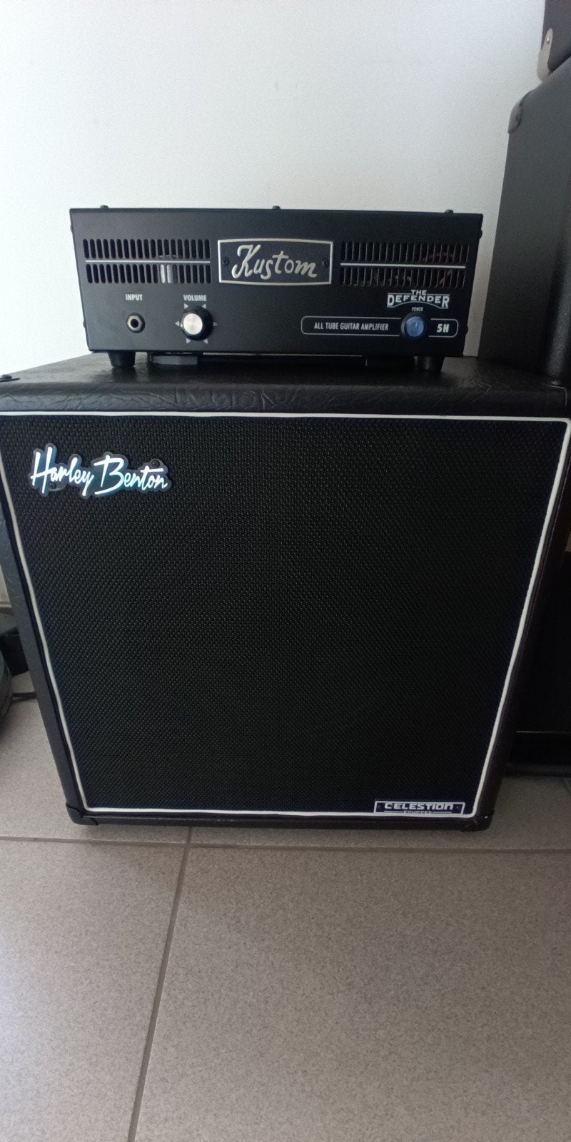 Kustom defender 5 w buis versterker , kabinet 60w, Musique & Instruments, Amplis | Basse & Guitare, Enlèvement, Guitare
