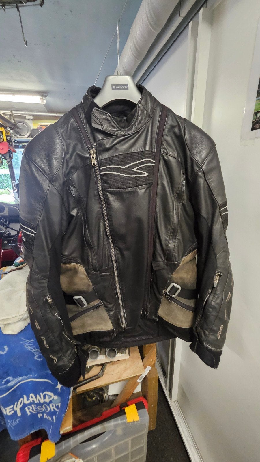 motor jas 3 seizoenen, Motoren, Ophalen, Heren, Jas | leer, Spyk