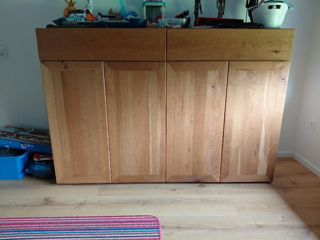 Dressoir kast, Huis en Inrichting, Kasten | Dressoirs, Ophalen, Landelijk modern, 150 tot 200 cm, Eikenhout