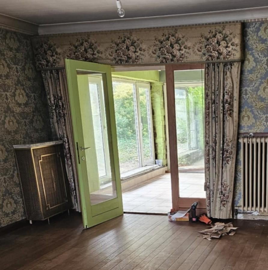 3-delige deur, Huis en Inrichting, Stoffering | Vloerbedekking, Ophalen, Groen