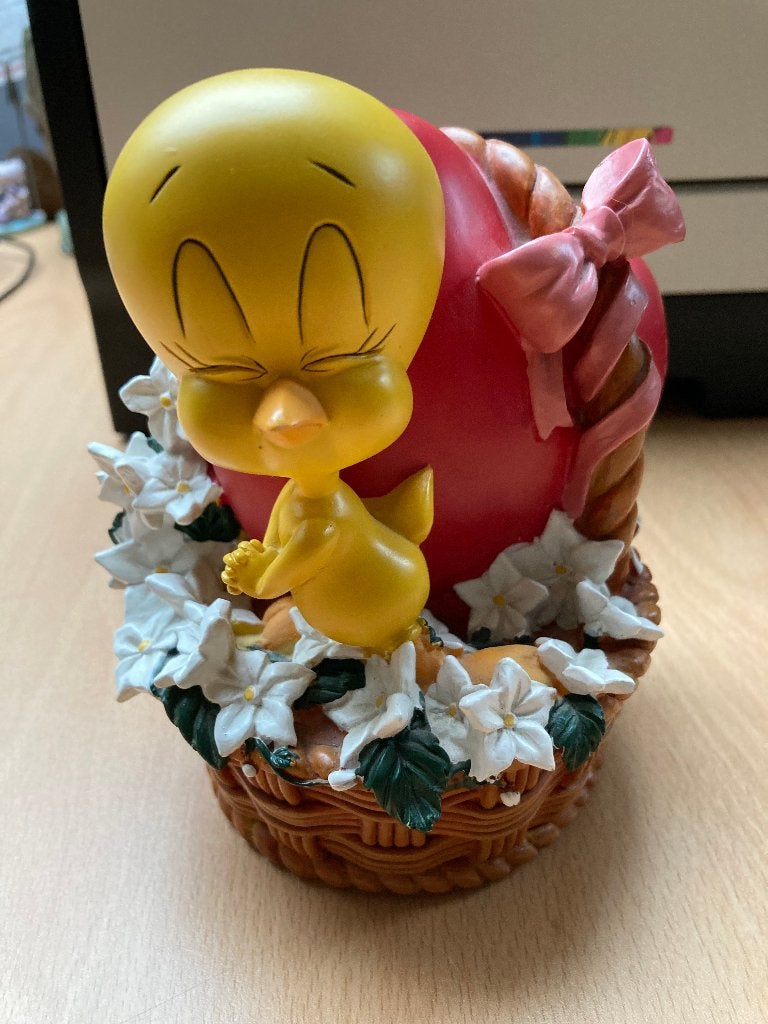Tweety Spaarpot, Verzamelen, Stripfiguren, Ophalen of Verzenden, Looney Tunes, Zo goed als nieuw, Beeldje of Figuurtje
