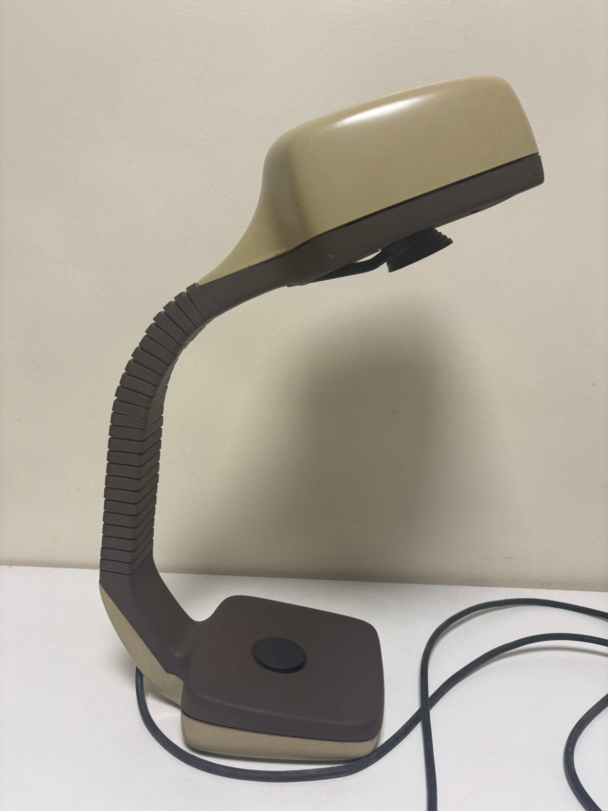 Vintage Hoffmeister cobra bureaulamp 1970, Huis en Inrichting, Lampen | Tafellampen, Gebruikt, Vintage, 55 cm, Met stekker