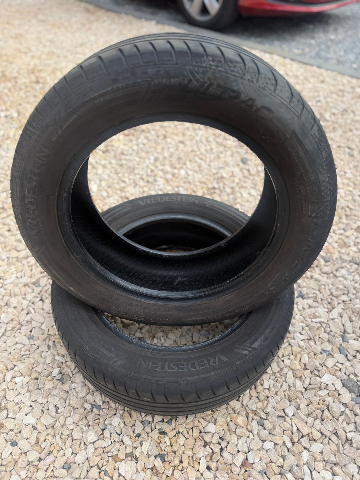 2x vredestein 205/55/r16 91v, Ophalen, Gebruikt