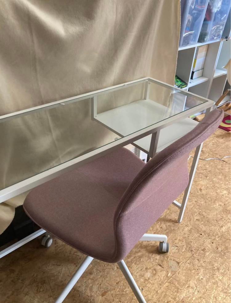 Laptoptafel wit Vittsjo Ikea, Huis en Inrichting, Ophalen, Zo goed als nieuw, IKEA, Wit