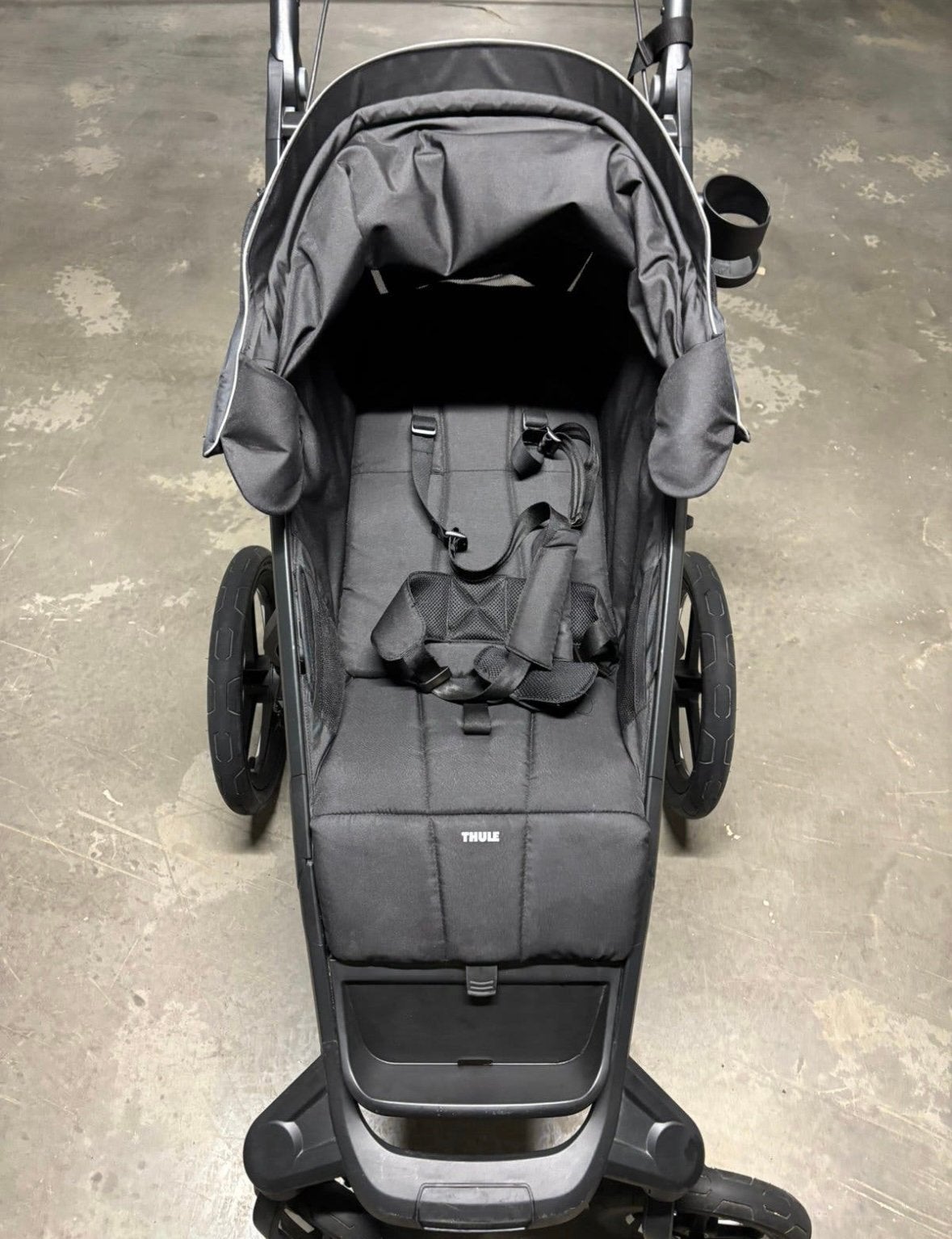Thule urban glide 4, Ophalen, Zo goed als nieuw, Regenhoes