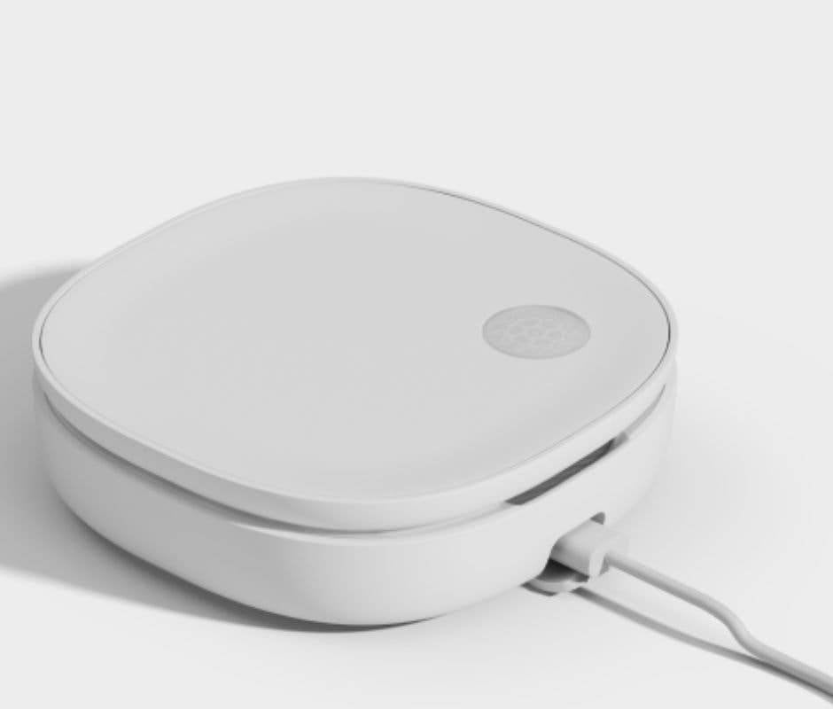 Minut Home Sensor MT-AM1 - bruit, température - idéal Airbnb, Autres marques, Fonction alarme, Comme neuf, Thermomètre d'intérieur